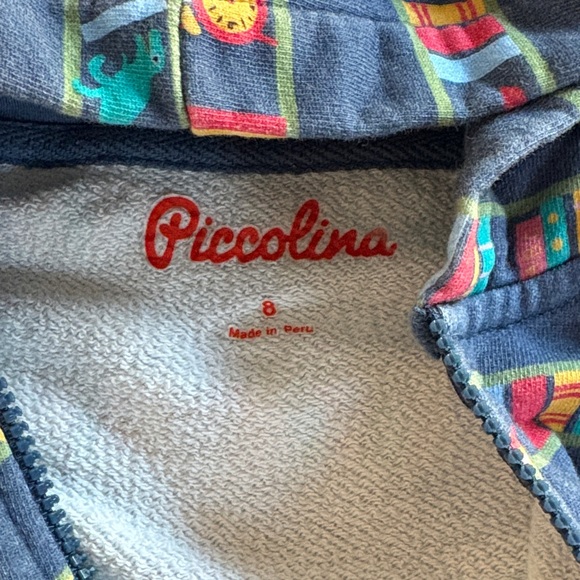Piccolina Literacy Full Zip Jacket - Picture 2 of 8